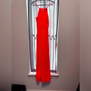 Neon Pink Gianni Bini maxi dress